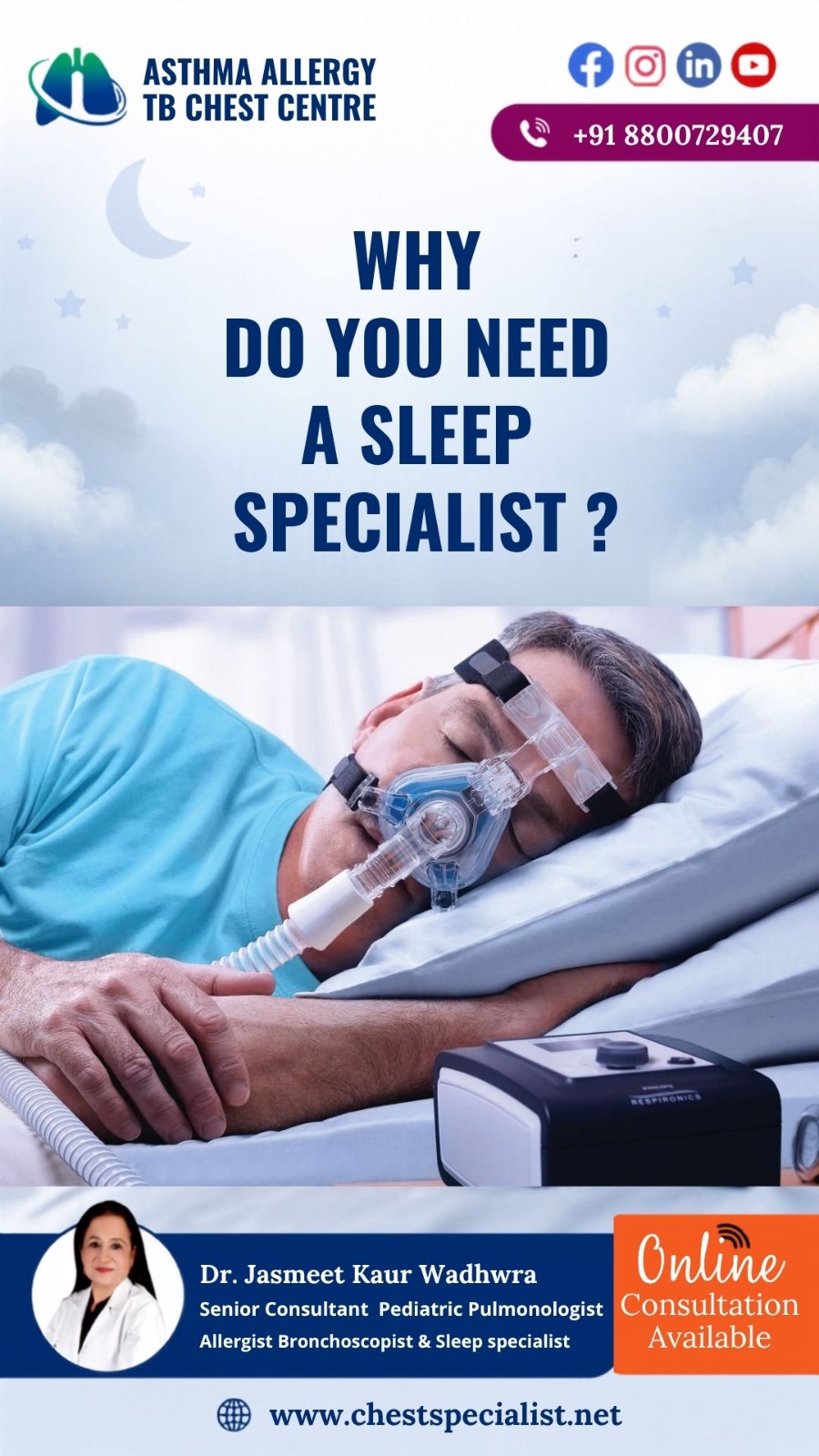 When Should You Consult a Sleep Specialist? Signs, Benefits, and Sleep Study Indications in Children and Adolescents